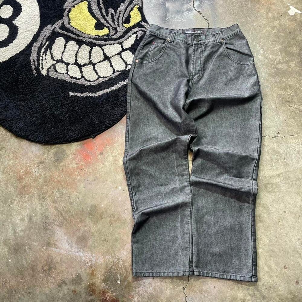 Vintage grey guess jeans